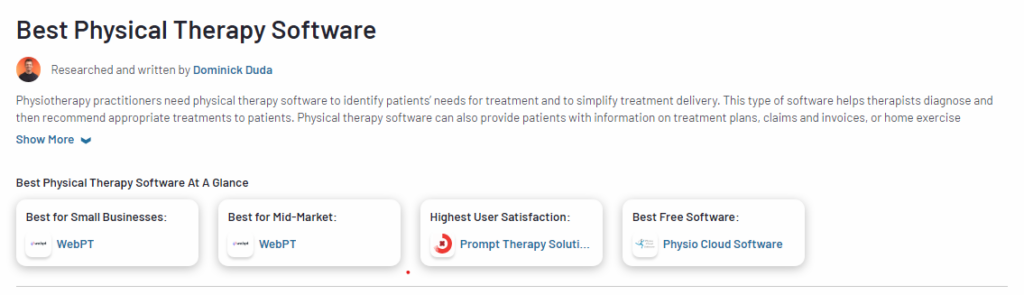 Partner with Medical Software Providers