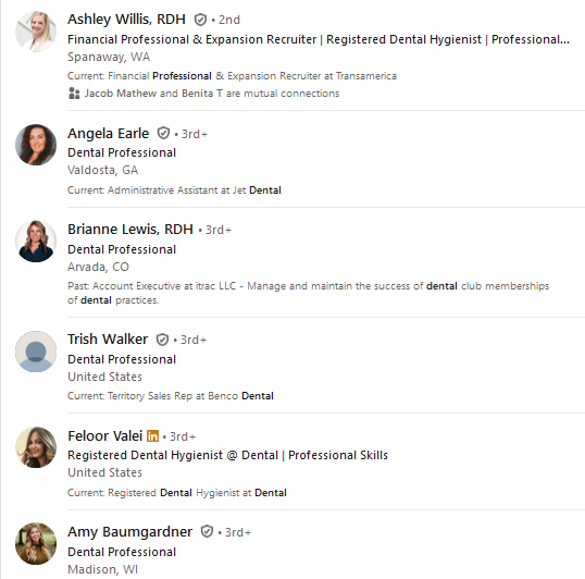 Professional Networks