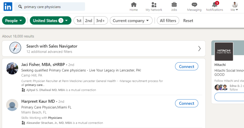 LinkedIn & social media