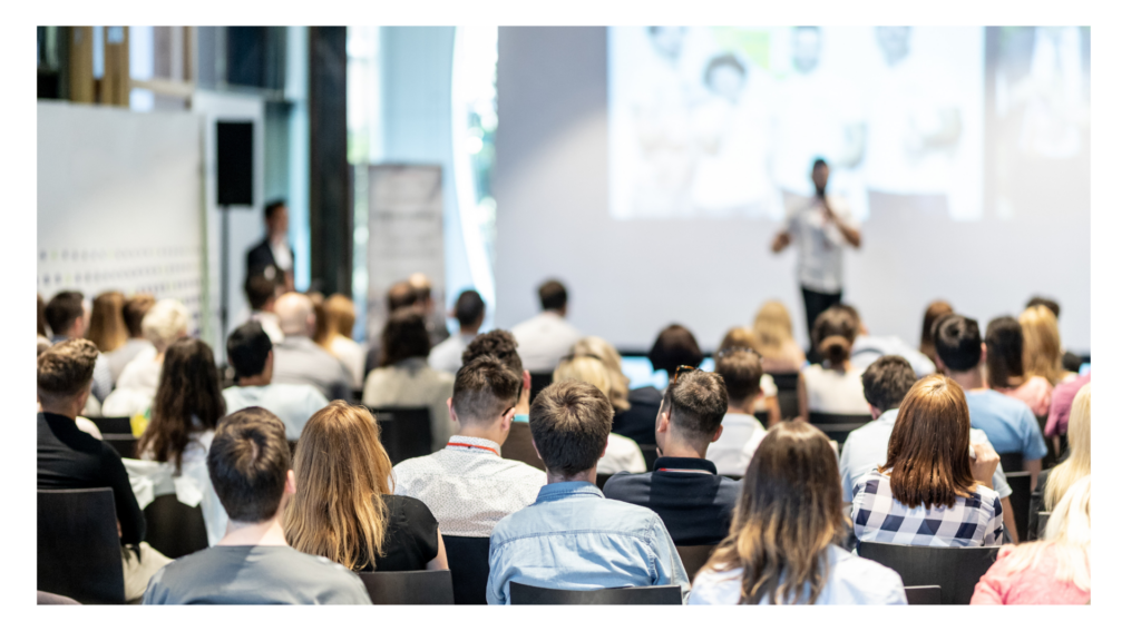 Attend healthcare conferences and events