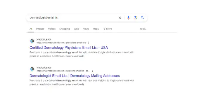 online search