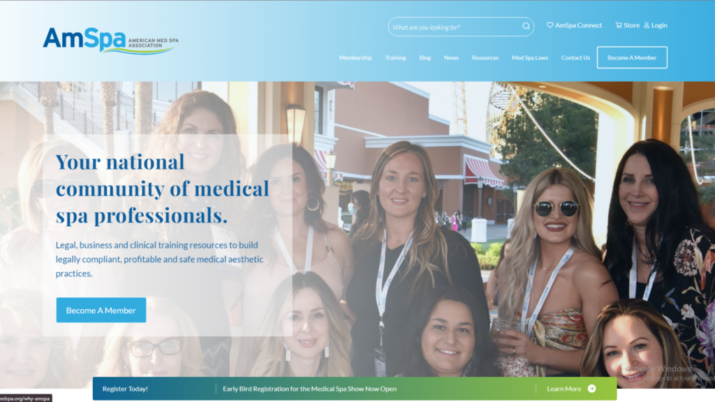 Join Med Spa Associations and Networks