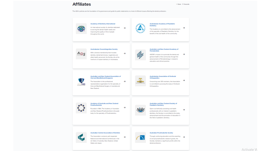 Professional Associations