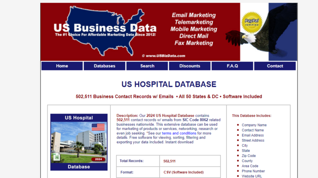 Publicly Available Databases and Government Sources