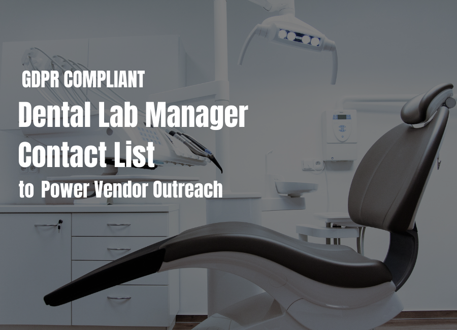 Dental Lab Manager Contact List