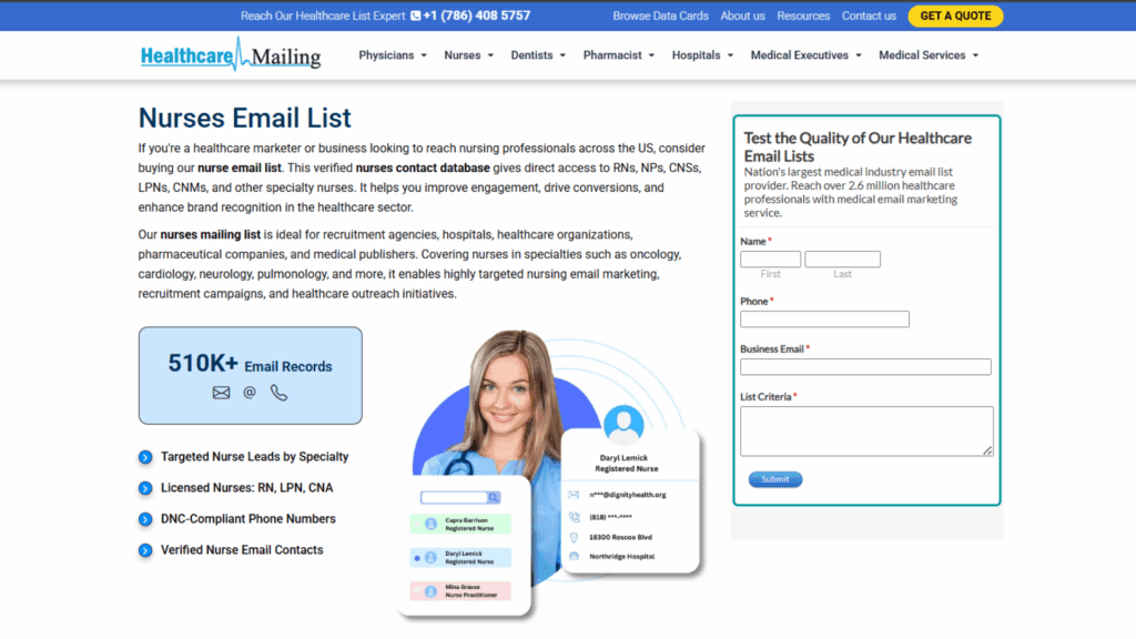 Healthcare Mailing 