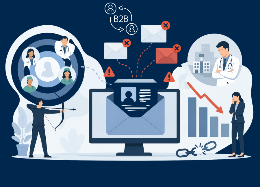 How Inaccurate Healthcare Emails Hurt B2B Marketing