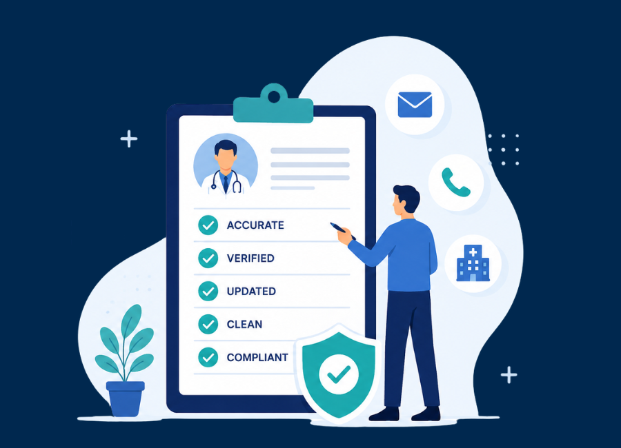 Healthcare Contact Data Hygiene Process for 2026
