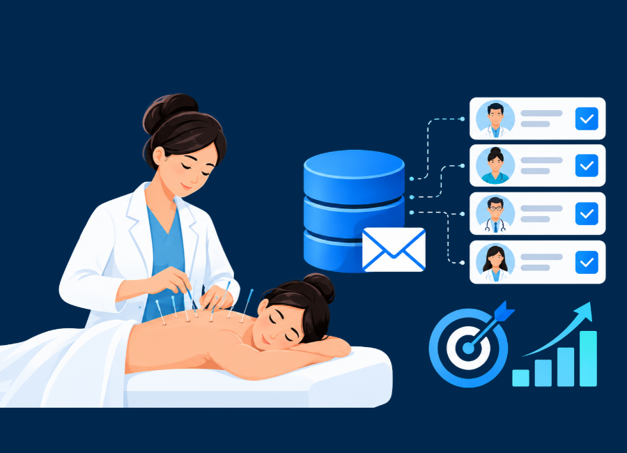 10 Leading Acupuncturist Mailing List Providers in the USA