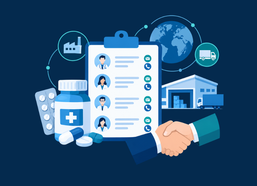 Drug Procurement Contact List for Pharmaceutical B2B Marketing